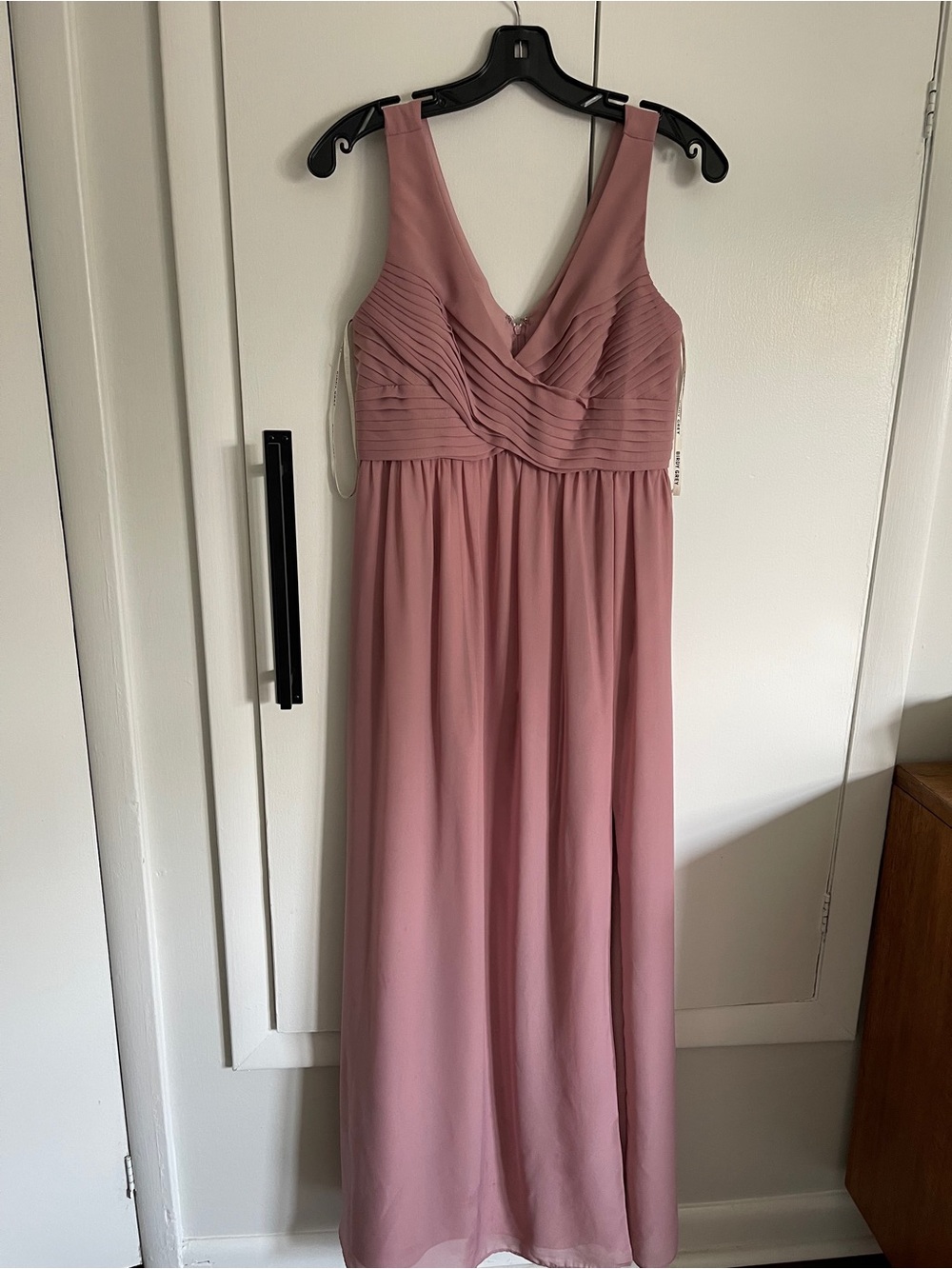 Birdie Grey Bridesmaid Dress Medium